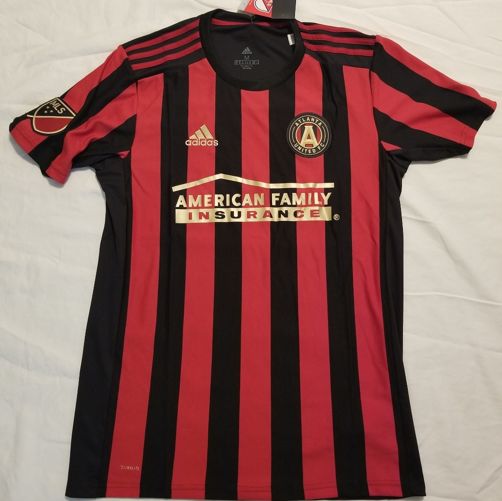 NWT Atlanta United MLS adidas soccer jersey shirt